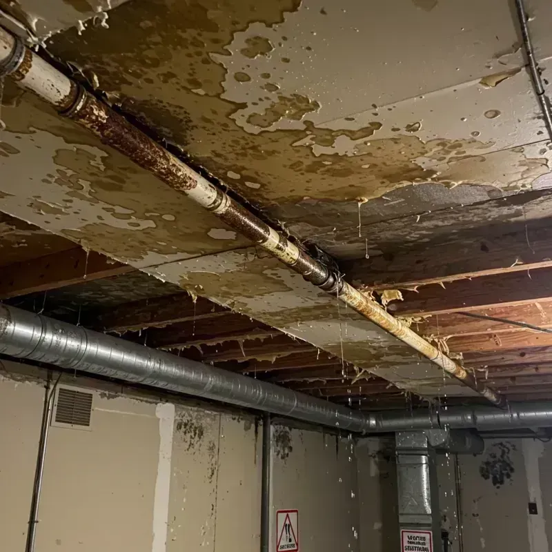 Ceiling Water Damage Repair in Wellsville, MO