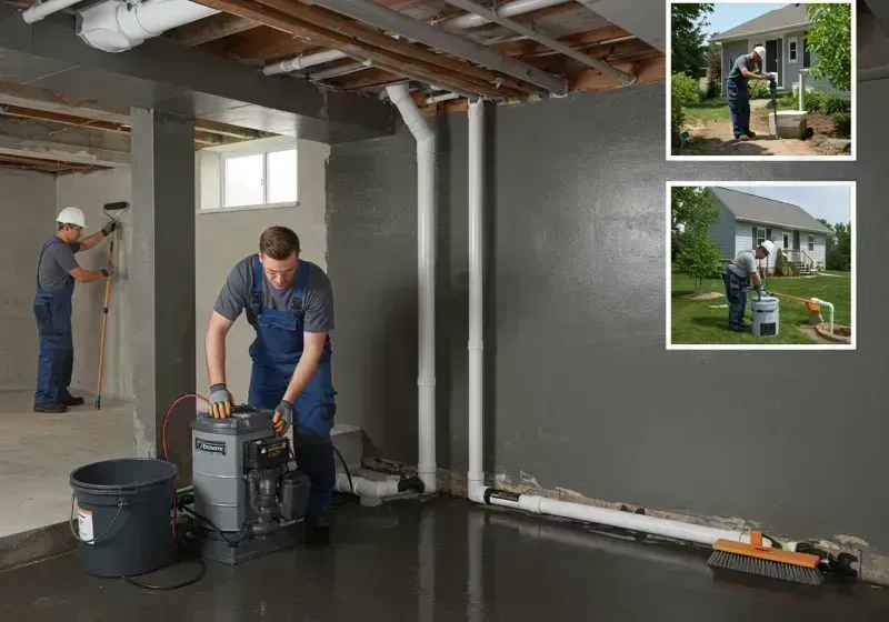 Basement Waterproofing and Flood Prevention process in Wellsville, MO